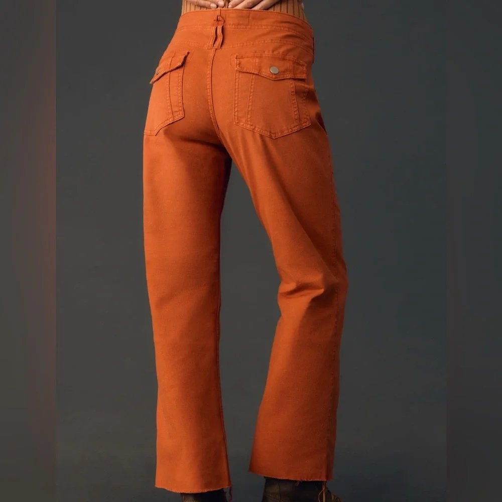 The Yaya Crop Flare Pants by Pilcro - Picture 2 of 8